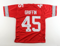 Archie Griffin Signed Jersey Inscribed "HT 1974/75" (Beckett) at PristineAuction.com
