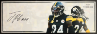 Joey Porter Jr. Signed Steelers 12x36 Panoramic Photo (JSA) at PristineAuction.com