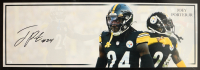 Joey Porter Jr. Signed Steelers 12x36 Panoramic Photo (JSA) at PristineAuction.com