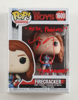 Valorie Curry Signed "The Boys" #1600 Firecracker Funko Pop! Vinyl Figure Inscribed "Hello, Patriots" & "Firecracker" (JSA) at PristineAuction.com