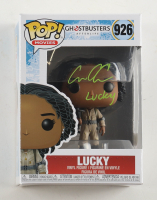 Celeste O'Connor Signed "Ghostbusters: Afterlife" #926 Lucky Funko Pop! Vinyl Figure Inscribed "Lucky" (JSA) at PristineAuction.com