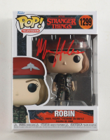 Maya Hawke Signed "Stranger Things" #1299 Robin Funko Pop! Vinyl Figure (SWAU) at PristineAuction.com