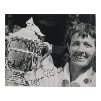 Margaret Smith Court Signed 8x10 Photo (Beckett) at PristineAuction.com