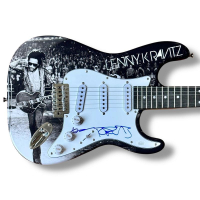 Lenny Kravitz Signed Custom Stratocaster Electric Guitar (JSA) at PristineAuction.com
