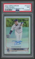 Tarik Skubal 2022 Topps Chrome Veteran Autograph Refractor #CVATS #144/499 (PSA 9) at PristineAuction.com