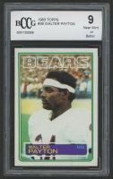 Walter Payton 1983 Topps #36 (BCCG 9) at PristineAuction.com