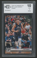 Luka Doncic 2018-19 Chronicles Panini #111 (BCCG 10 at PristineAuction.com