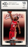LeBron James 2003-04 Upper Deck MVP #201 RC (BCCG 10) at PristineAuction.com
