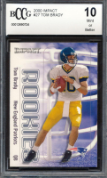 Tom Brady 2000 Impact #27 RC (BCCG 10) at PristineAuction.com