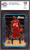 LeBron James 2003-04 Bowman #123 RC (BCCG 10) at PristineAuction.com