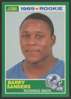 Barry Sanders 1989 Score #257 RC at PristineAuction.com