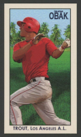 Mike Trout 2010 TRISTAR Obak National Convention VIP Mini #N28 RC at PristineAuction.com