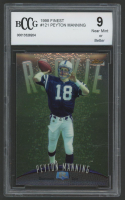 Peyton Manning 1998 Finest #121 RC (BCCG 9) at PristineAuction.com