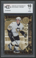 Sidney Crosby 2005-06 Upper Deck Power Play #133 RC (BCCG 10) at PristineAuction.com