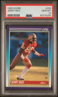 Jerry Rice 1990 Score #200 (PSA 10) at PristineAuction.com