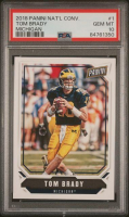 Tom Brady 2018 Panini National Convention #1 (PSA 10) at PristineAuction.com