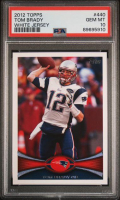 Tom Brady 2012 Topps / White Jersey #440 (PSA 10) at PristineAuction.com
