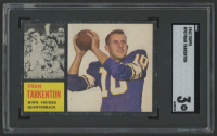 Fran Tarkenton 1962 Topps #90 SP RC (SGC 3) at PristineAuction.com