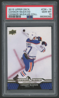 Connor McDavid 2015-16 Upper Deck Connor McDavid Collection #14 (PSA 10) at PristineAuction.com