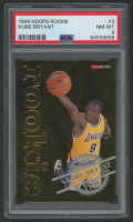 Kobe Bryant 1996-97 Hoops Rookies #3 (PSA 8) at PristineAuction.com