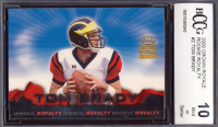 Tom Brady 2000 Crown Royale Rookie Royalty #2 (BCCG 10) at PristineAuction.com