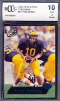 Tom Brady 2000 Press Pass Torquers #37 (BCCG 10) at PristineAuction.com