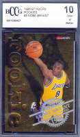 Kobe Bryant 1996-97 Hoops Rookies #3 (BCCG 10) at PristineAuction.com