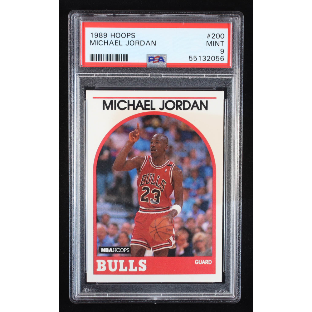 Michael Jordan 1989-90 Hoops #200 (PSA 9) at PristineAuction.com