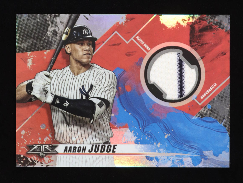 Aaron Judge 2019 Topps Fire Relics #FRAJ