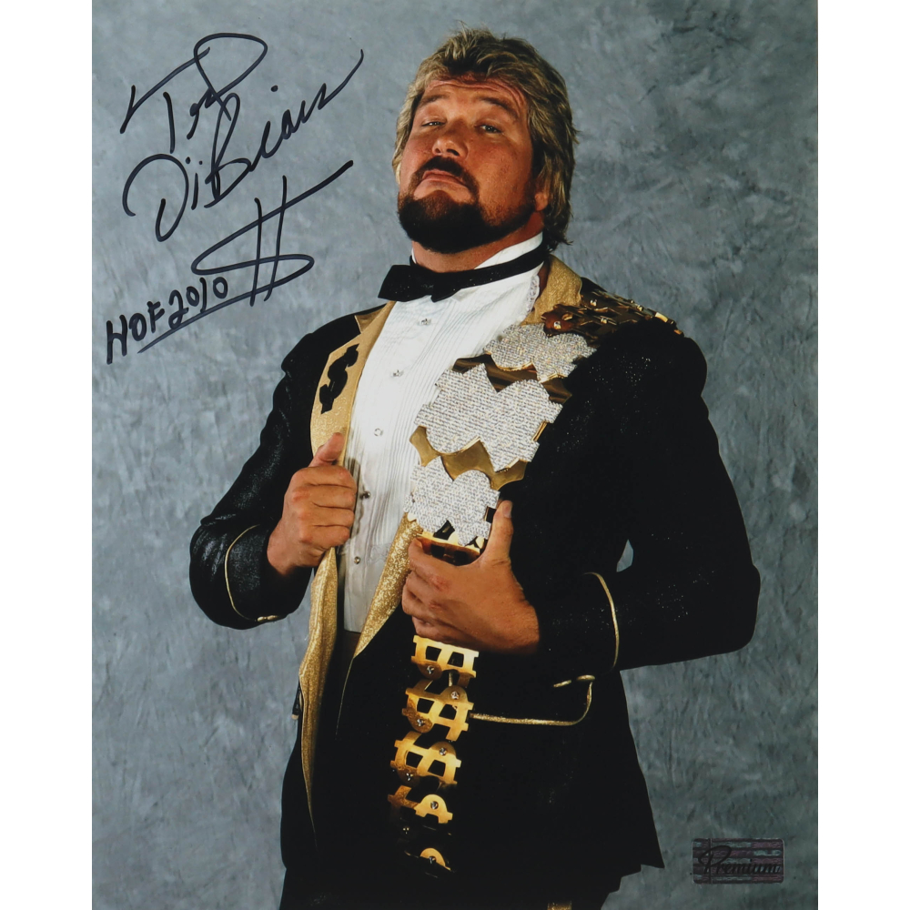 Ted DiBiase Signed WWE 8x10 Photo Inscribed "HOF 2010" (Premium) at PristineAuction.com