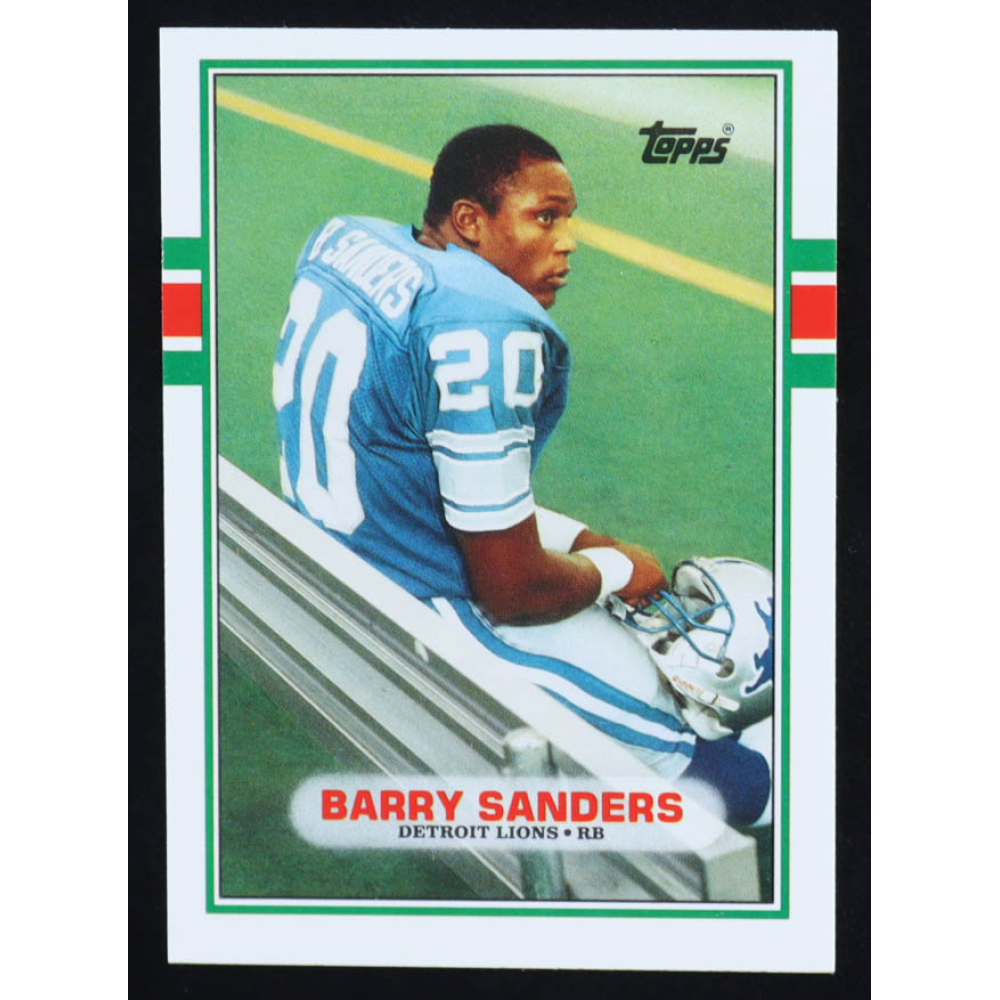 Barry Sanders 1989 Topps Traded #83T RC at PristineAuction.com
