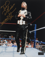Ted Dibiase Signed WWE 8x10 Photo Inscribed "HOF 2010" (Premium) at PristineAuction.com