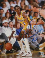 Michael Cooper Signed Lakers 8x10 Photo (Beckett) at PristineAuction.com