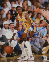 Michael Cooper Signed Lakers 8x10 Photo (Beckett) at PristineAuction.com