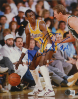Michael Cooper Signed Lakers 8x10 Photo (Beckett) at PristineAuction.com