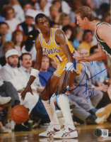 Michael Cooper Signed Lakers 8x10 Photo (Beckett) at PristineAuction.com