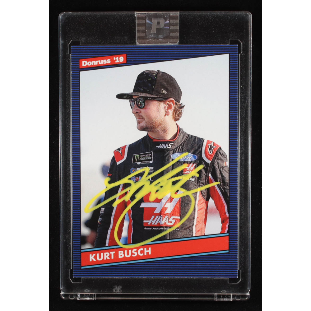 Kurt Busch Signed 2019 Donruss #117 RETRO (PA) at PristineAuction.com