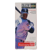 1998 Collector&rsquo;s Choice Baseball Complete Factory Set of (530) Cards with Cal Ripken #40, Magglio Ordonez #102 RC, Barry Bonds #490, Mark McGwire #220 at PristineAuction.com