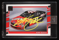 Kurt Busch Signed 2018 Donruss #86 CAR (PA) at PristineAuction.com