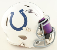 Jonathan Taylor Signed Colts Full-Size Authentic On-Field Speed Helmet With Visor (Fanatics) at PristineAuction.com