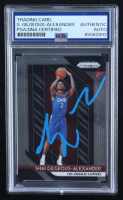 Shai Gilgeous-Alexander Signed 2018-19 Panini Prizm #184 RC (PSA) at PristineAuction.com