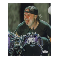 Lars Ulrich Signed Metallica 8x10 Photo (JSA) at PristineAuction.com
