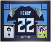 Derrick Henry Signed Custom Framed Jersey Display (Beckett) at PristineAuction.com