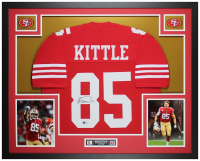 George Kittle Signed Custom Framed Jersey Display (Beckett) at PristineAuction.com