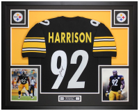 James Harrison Signed Custom Framed Jersey Display (JSA) at PristineAuction.com