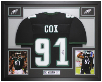 Fletcher Cox Signed Custom Framed Jersey Display (JSA) at PristineAuction.com