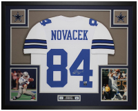 Jay Novacek Signed Custom Framed Jersey Display (Beckett) at PristineAuction.com