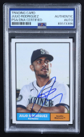 Julio Rodriguez Signed 2024 Topps Archives #43 (PSA) at PristineAuction.com
