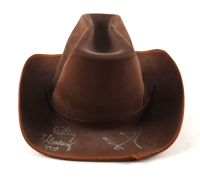 Andrew Lincoln & Cailey Fleming Signed "The Walking Dead" Hat (ACOA) at PristineAuction.com
