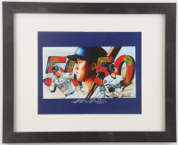"Shohei Ohtani" Custom Framed LE Lithograph Print By Anthony Douglas (Douglas) at PristineAuction.com